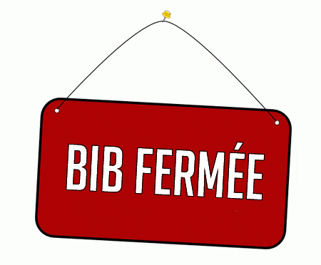 Fermeture temporaire de la bibliothèque de Clabecq