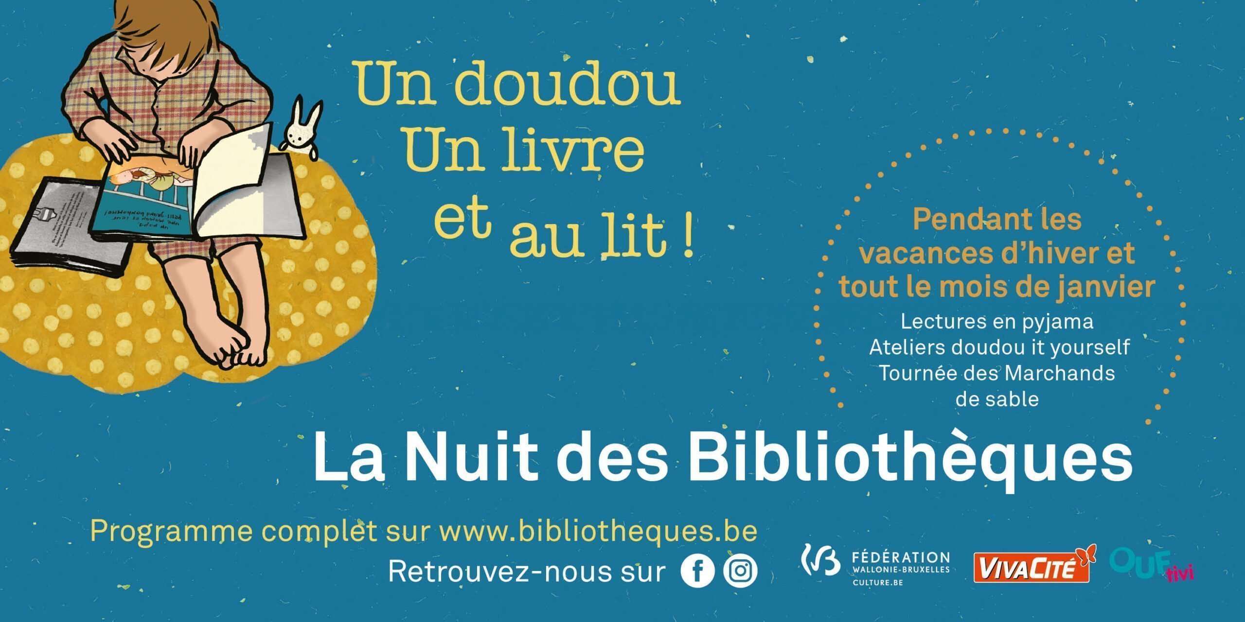 Un doudou, un livre et au lit ! Édition 2023