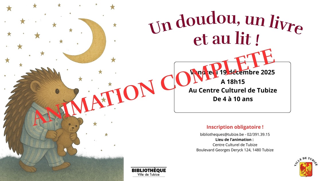 Un doudou, un livre et au lit – Edition 2025